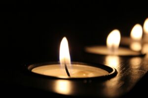 After 35 Years Missing Aransas tribute candles glow in darkness, symbolizing remembrance and hope for answers in a decades-old case.